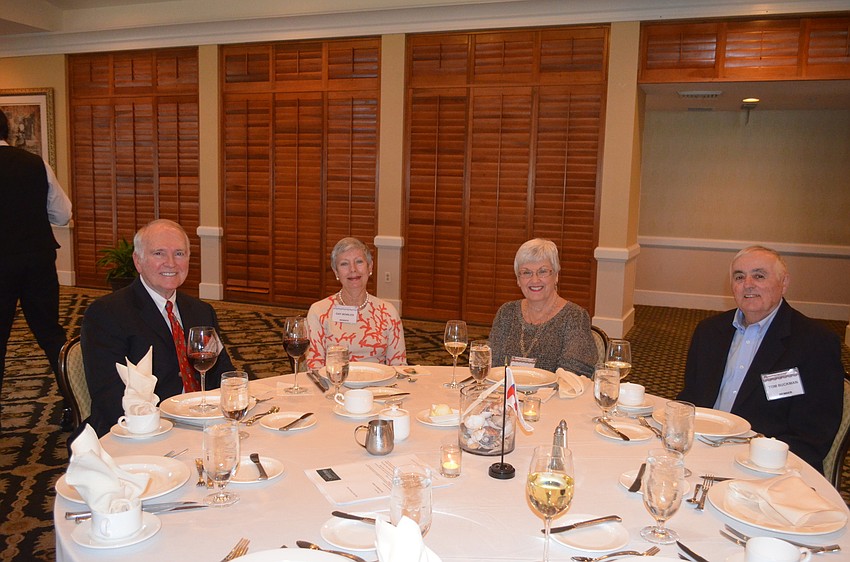 Jerry and Gay Bowles with Bev and Tom Buckman