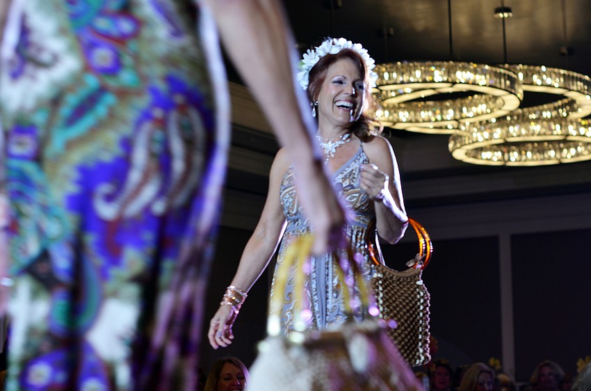 The SPARCCle on the Runway 'Tahitian Pearls' fashion show featured vintage 70s looks that are popular now.