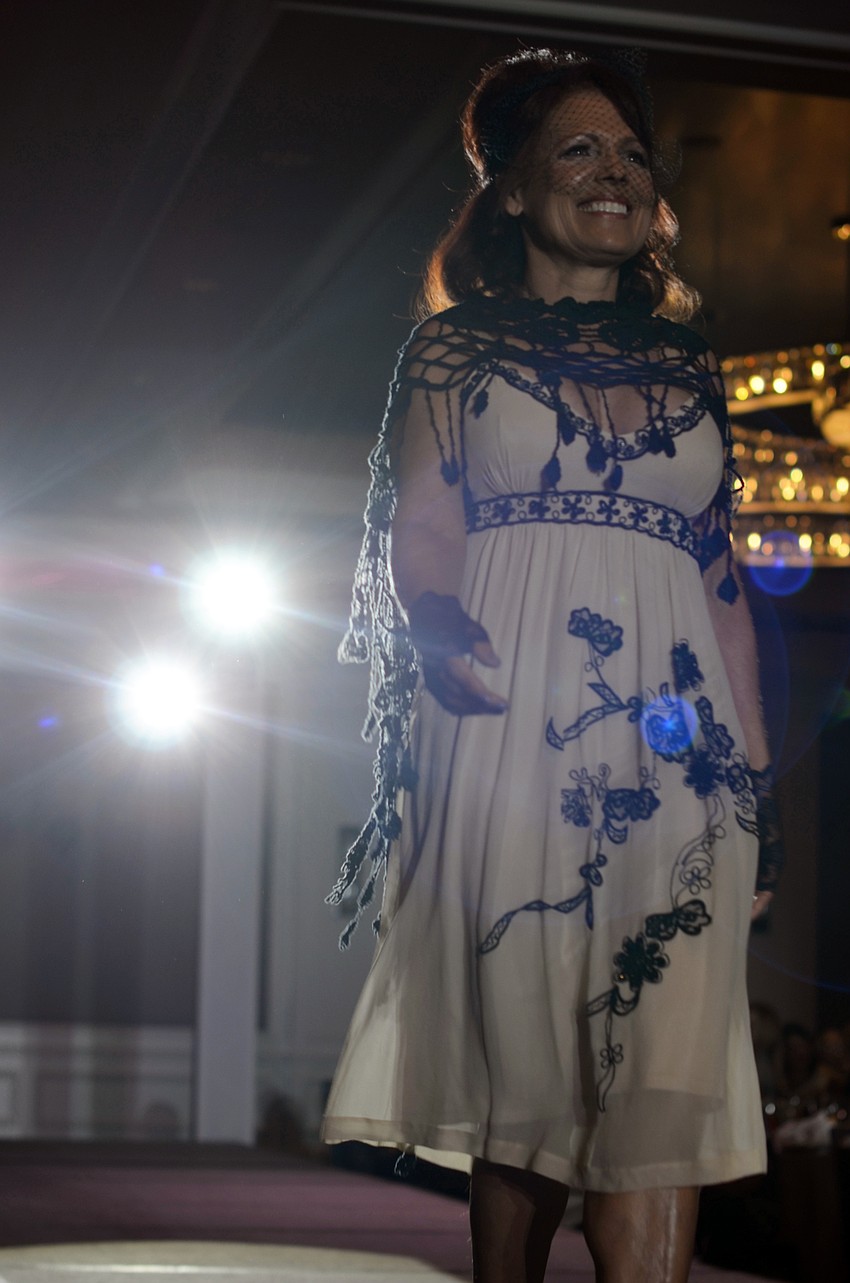 The SPARCCle on the Runway 'Tahitian Pearls' fashion show featured vintage 70s looks that are popular now.