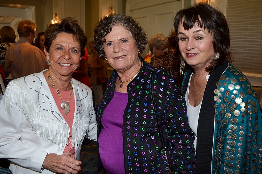 Carol Peschel, Bev Fisher and Karen Brittingham