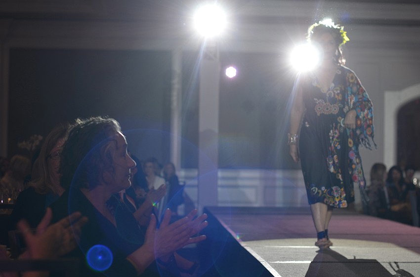 The SPARCCle on the Runway 'Tahitian Pearls' fashion show featured vintage 70s looks that are popular now.