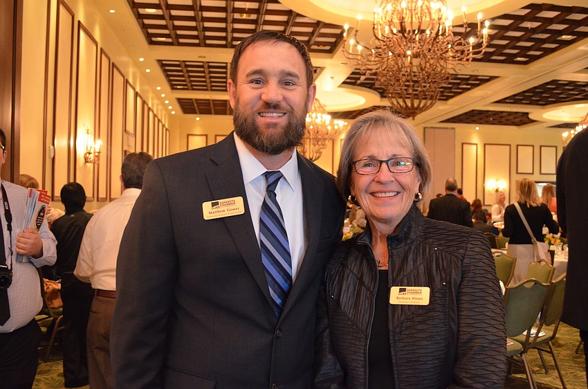 Matthew Gower and Barbara Hines