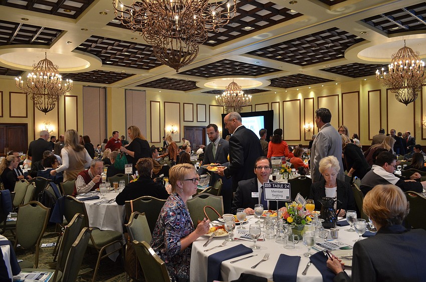More than 350 were in attendance for the 96th annual Greater Sarasota Chamber of Commerce Kickoff.
