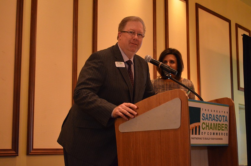 Ambassador of the year recipient Troy Peterman