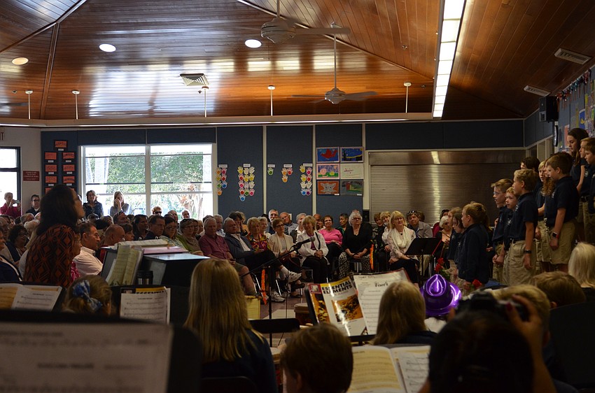 Grandparents and family friends were invited to spend the day at Out-of-Door Academy Friday.
