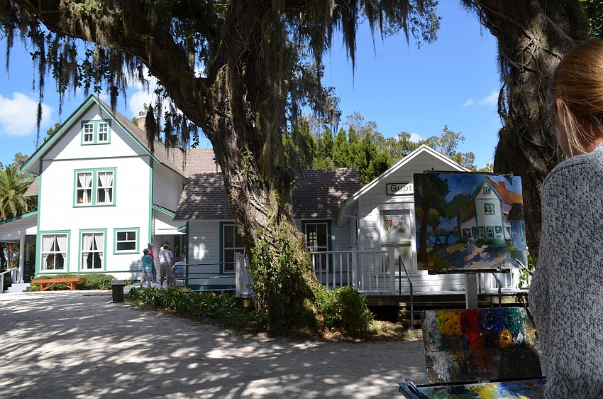 Kelli Mason uses the Guptill House as her inspiration.