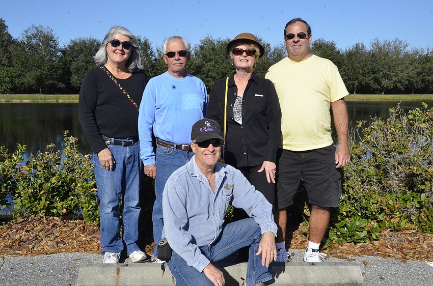 Linda and Danny Smith, John Rausch, and Sandy and Rick Kreider came along for the walk.