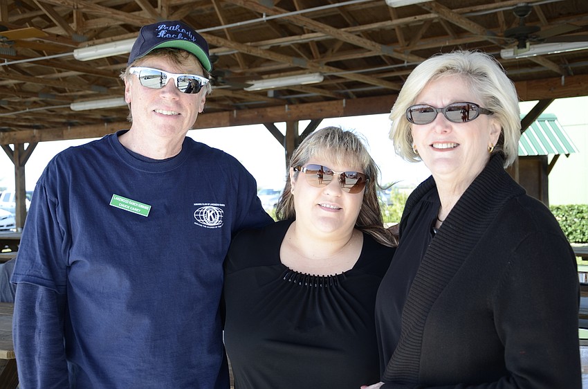 Chuck Carey, president, Shawn Simmons, vice president, and Cheryl Gilmore, treasurer