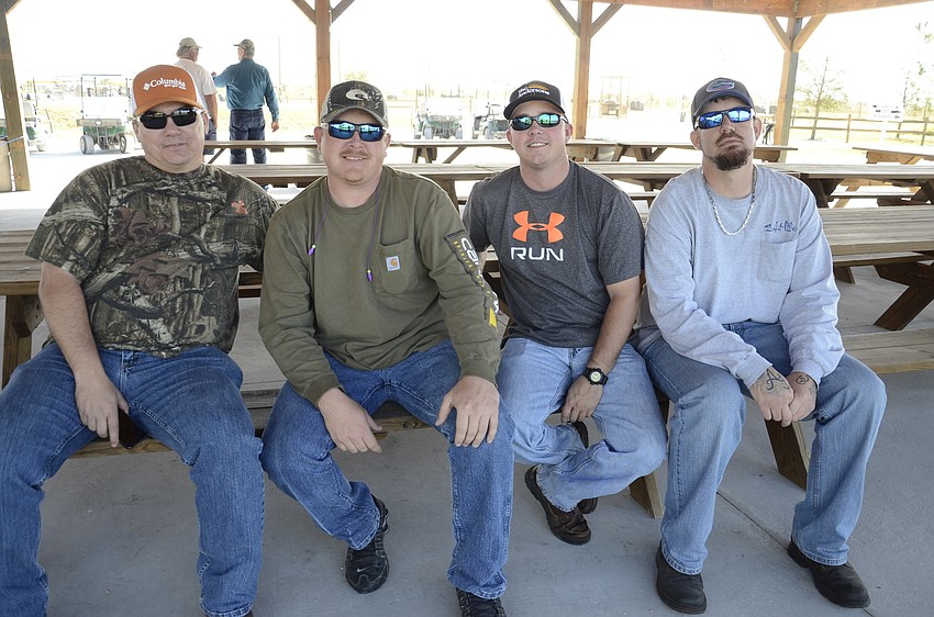 KC Vermilye, Billy Taylor, Kyle Prince and Daniel Cook with the Mosaic team