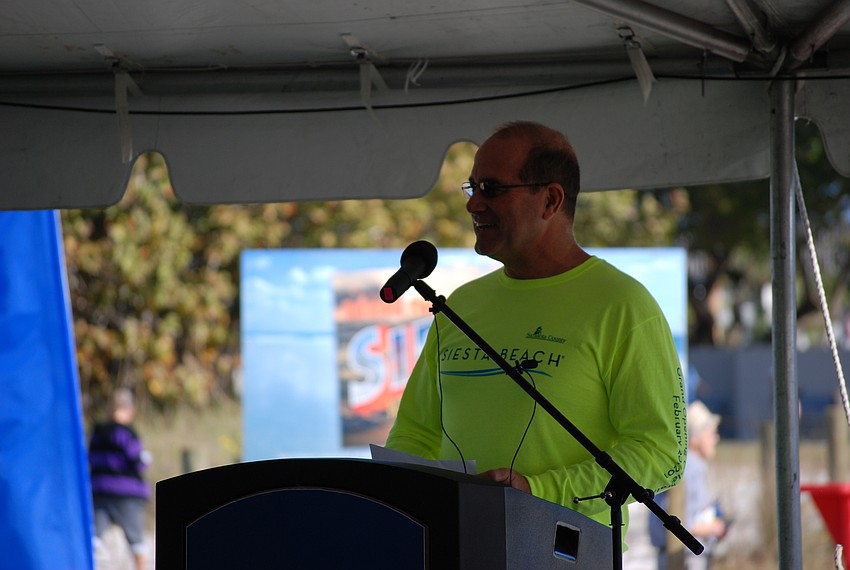 County administrator Tom Harmer