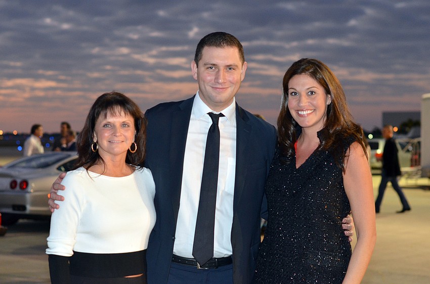 Dr. Rebecca McGuire, Zach Wray and Lea Mei