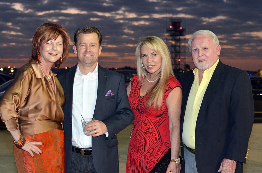 Marilee Roberts and John Franz with Sania and Ron Allen