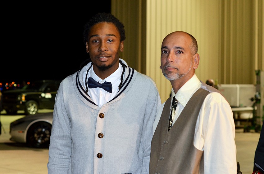 Derek Williams and Israel Valentin