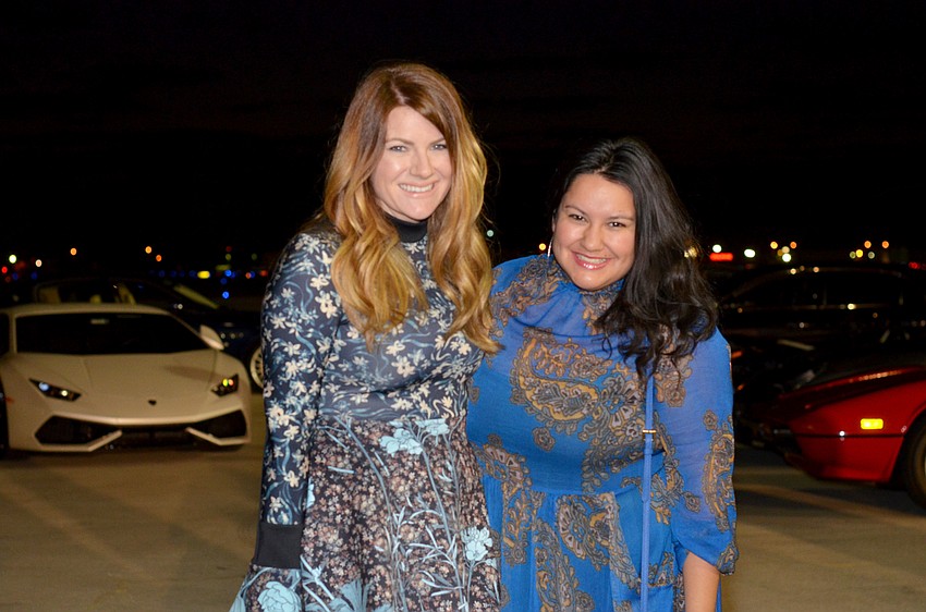 Meghan Buchanan and Kelsey Alholm