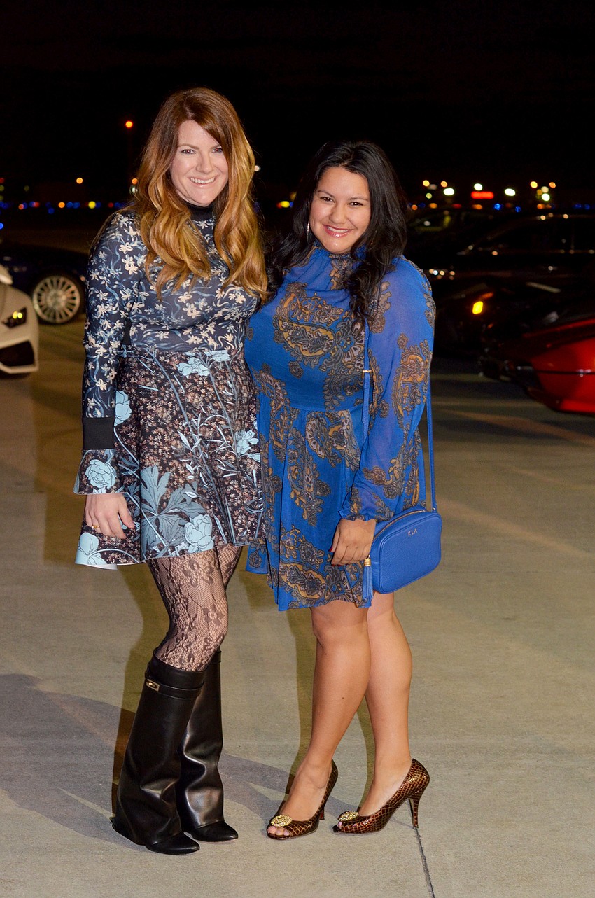 Meghan Buchanan and Kelsey Alholm