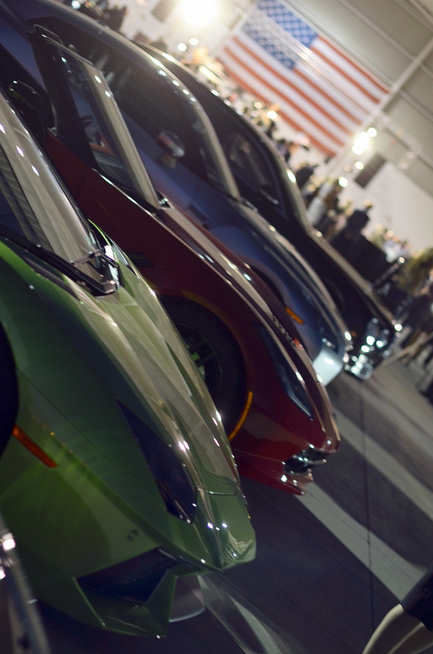 Sarasota Exotic Car Fest hosted its annual Jet Port Reception at Rectrix Aerodrome on Friday, Feb. 19. Guests enjoyed the party amongst luxury plans and exotic cars.