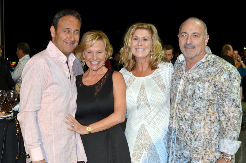 Milo Milkovich, Cathy Convery, Sharon Anderson and Dr. James Ferlita