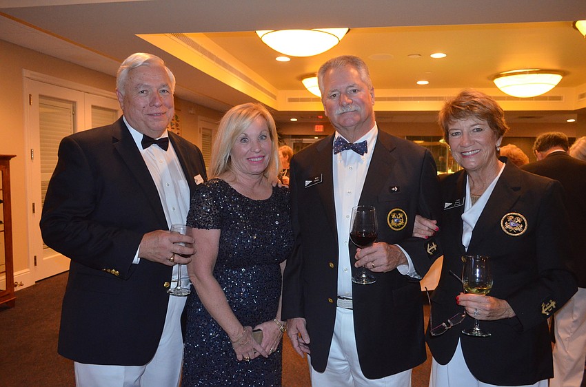 Brian and Valerie McCarthy with Whit and Gov. Cade Sibley