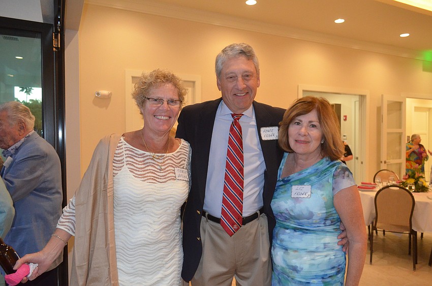 Michele Butler with Association President Howie and Liz Frank