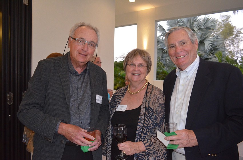 Mary Hauselman with Marie and John Bartlett