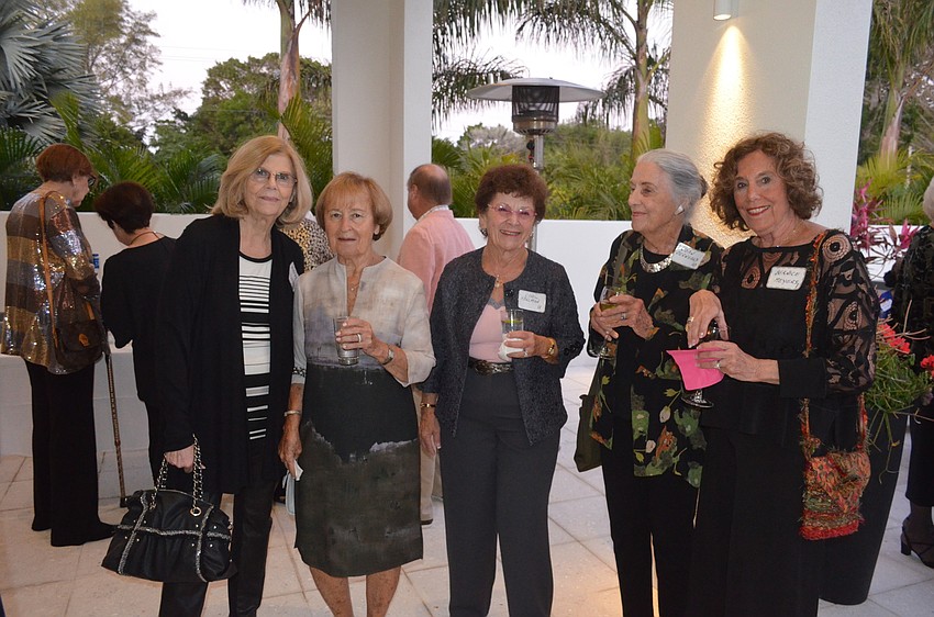 Dorothy Goldberg, Barbara Greenberg, Carol Edelman, Joan Bernhard and Bernice Meyers