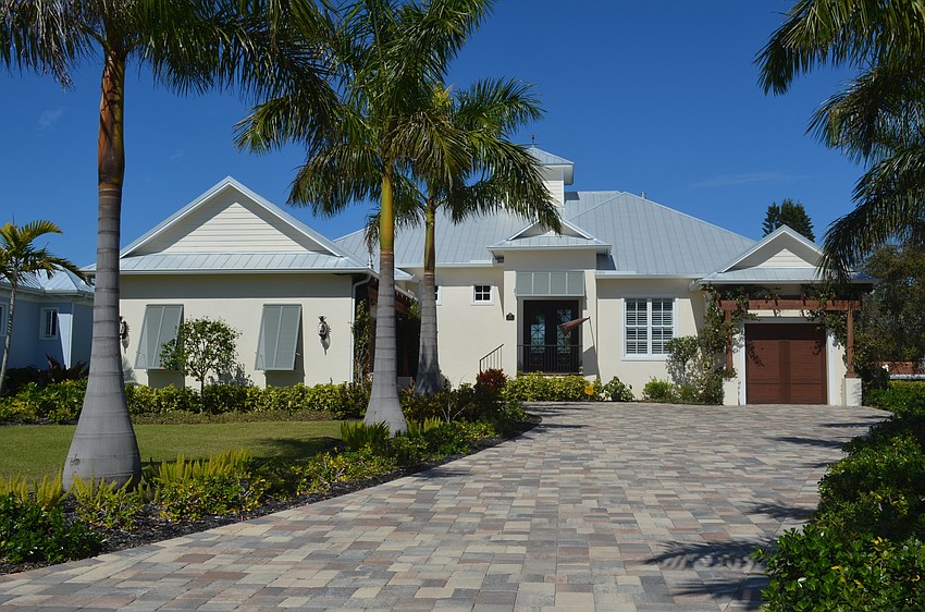 The home was custom built by Beach to Bay Builders in 2014.
