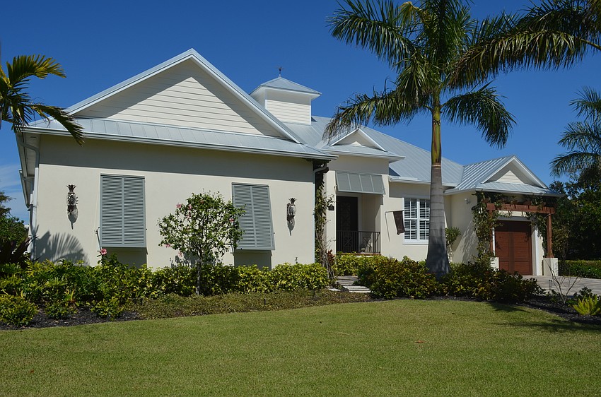 The home was custom built by Beach to Bay Builders in 2014.