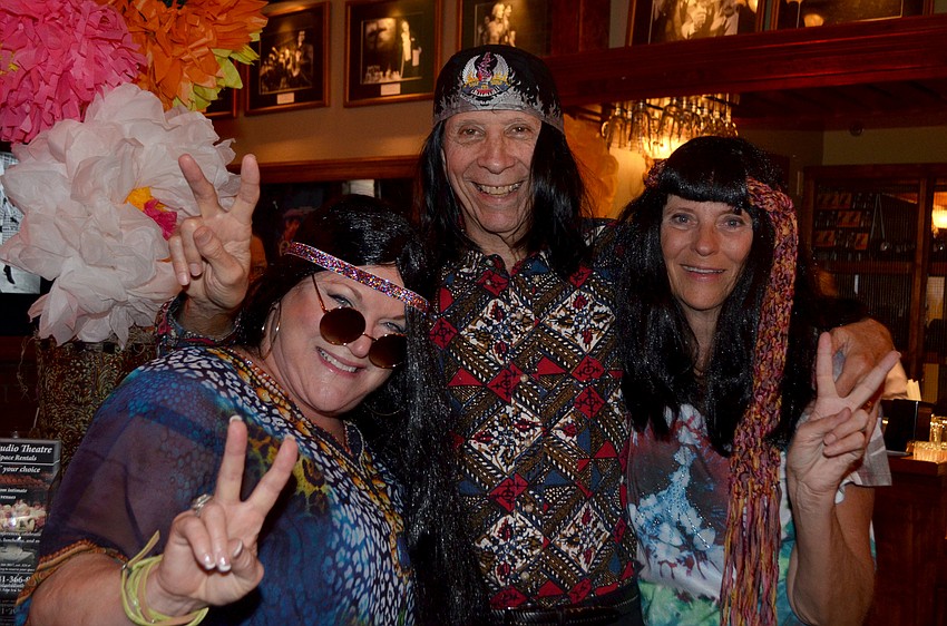 Pam Swain with Arnie and Dee Kropf