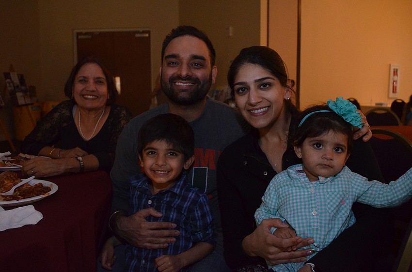 Kanta, Armaan, Manav, Anu and Meera Malik