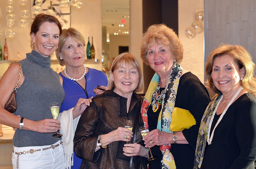 Nora Egan, Cherie Kinerk, Anne White, Carole Sedita and Mary Martino