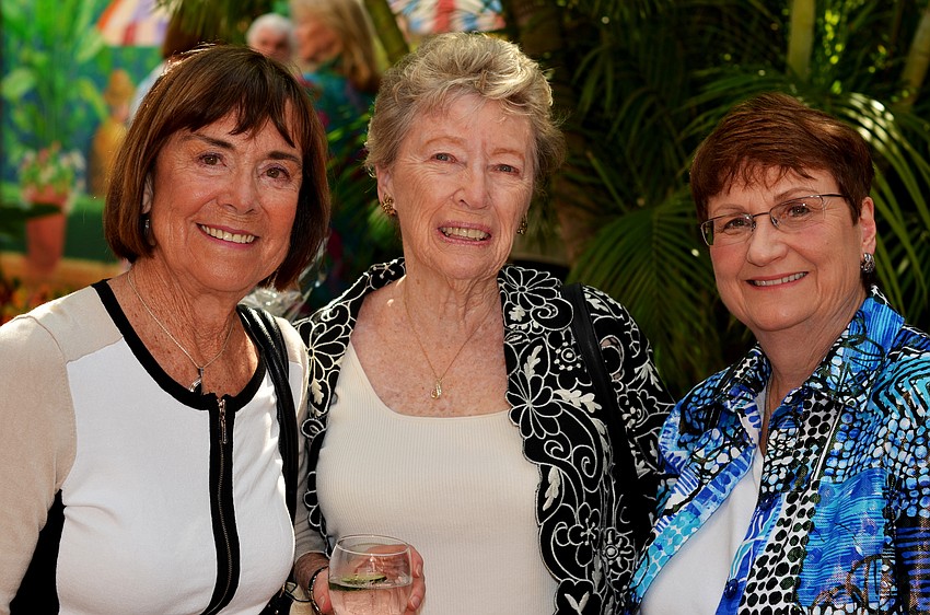 Sandy Warner, Maureen Jones and Emelia Bruno