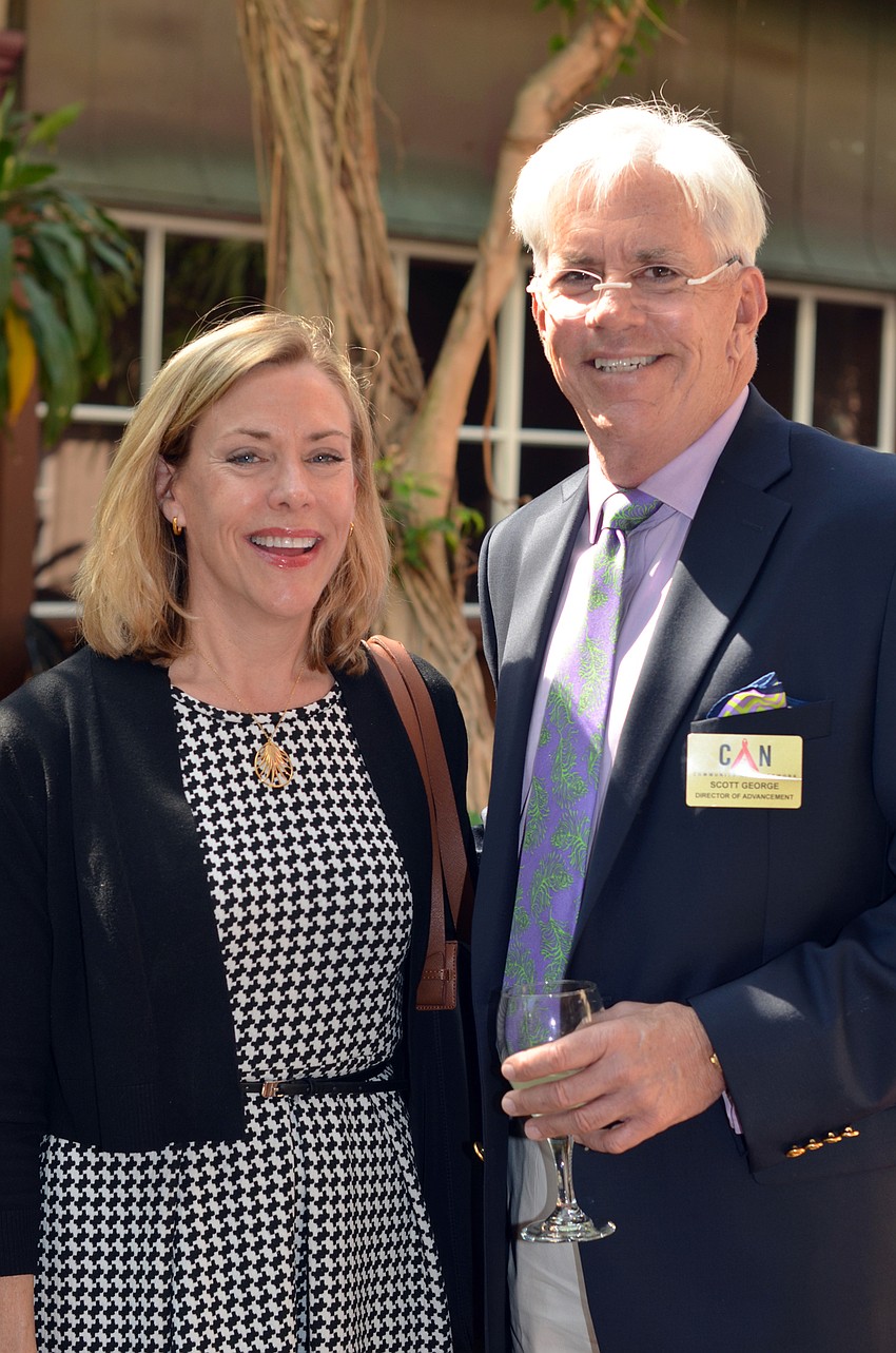 Ann Moore and Scott George