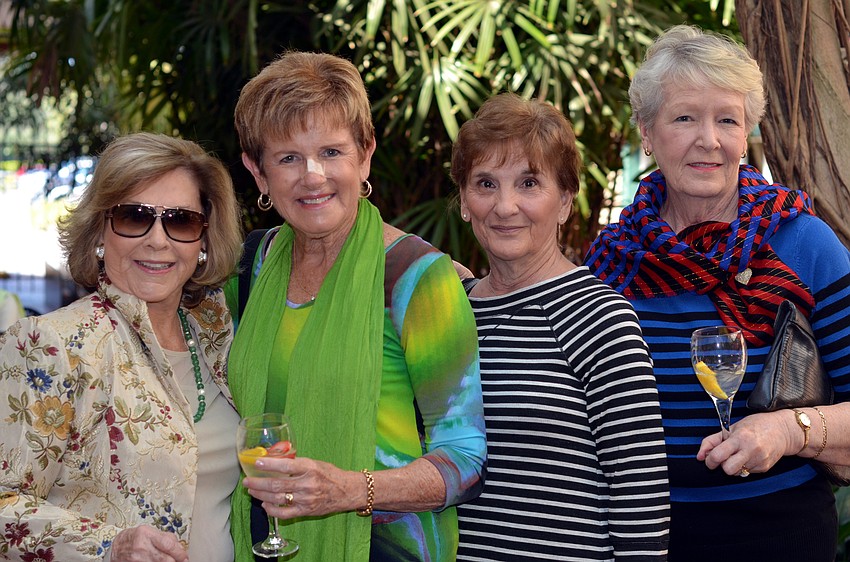 Ann Runyon-Peterson, Barbara Freeman, Barbara Savoca and Bonnie Kaiser