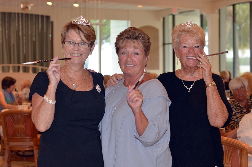 Co-Hosts Marge Geiger, Deborah O'Connor and Pat Marschke