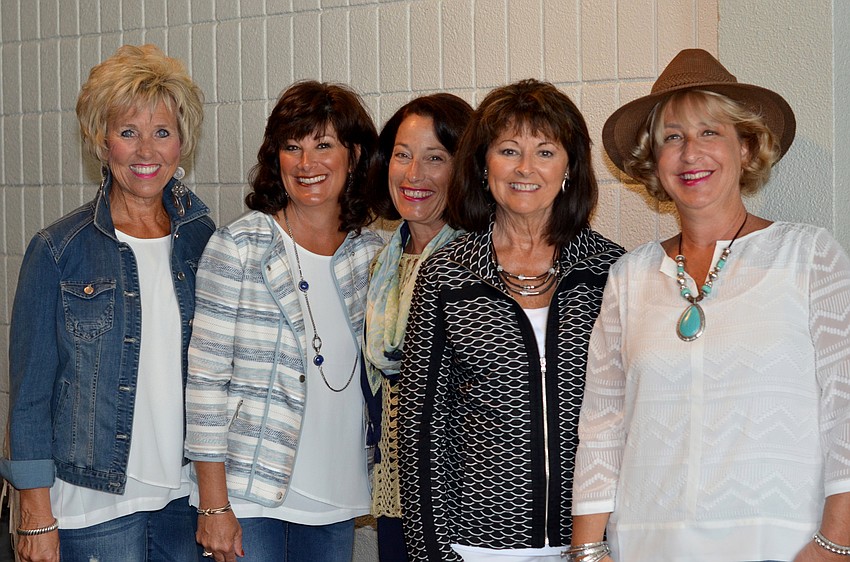Gwen Wallin, Mary Drugan, Gretchen Burns, Janice Doherty and Heidi Berry
