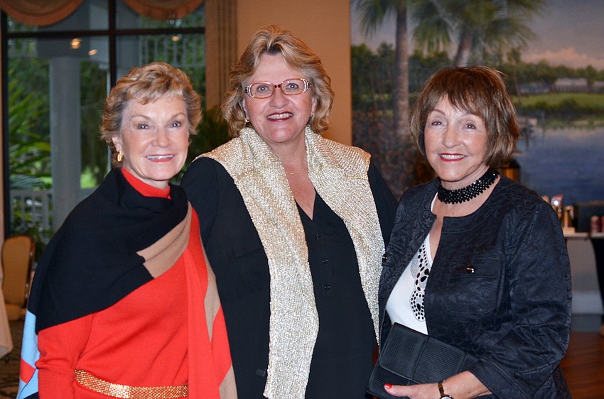 Pat Anderson, Shan Dinapoli and Joan Schoenherr