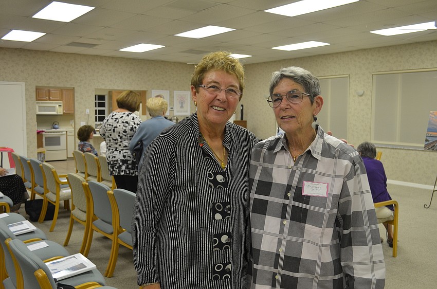 Sarah Tate and Madelyn Spoll