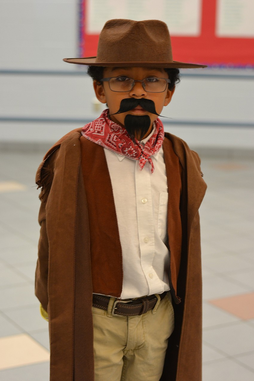 Justin Savwoir learned that his subject Buffalo Bill Cody served in the American Civil War.