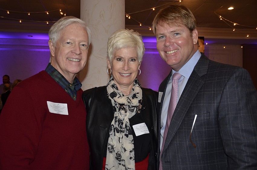 Nicholas and Danielle Gladding and John LaCivita