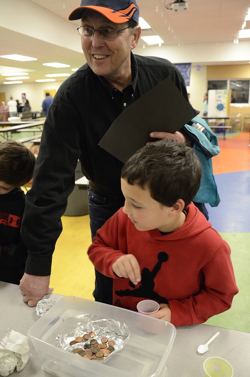 Samuel Lynch and his grandfather Lee Krick had a successful boat design.