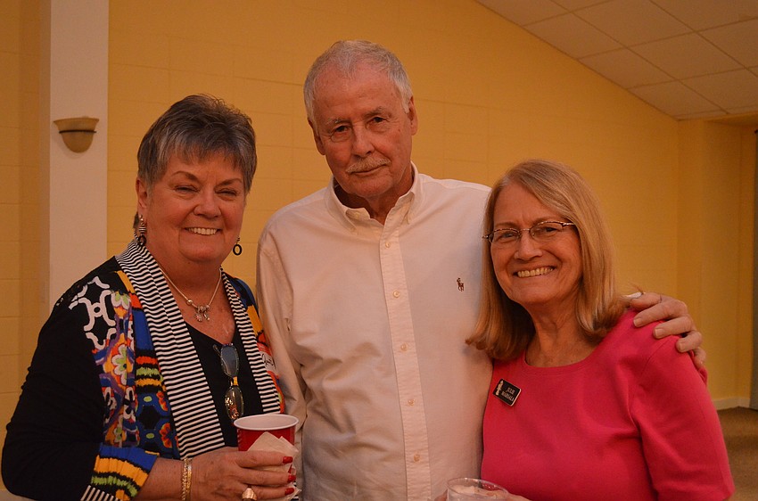 Annette and Laird Lazelle with Julie Marsala
