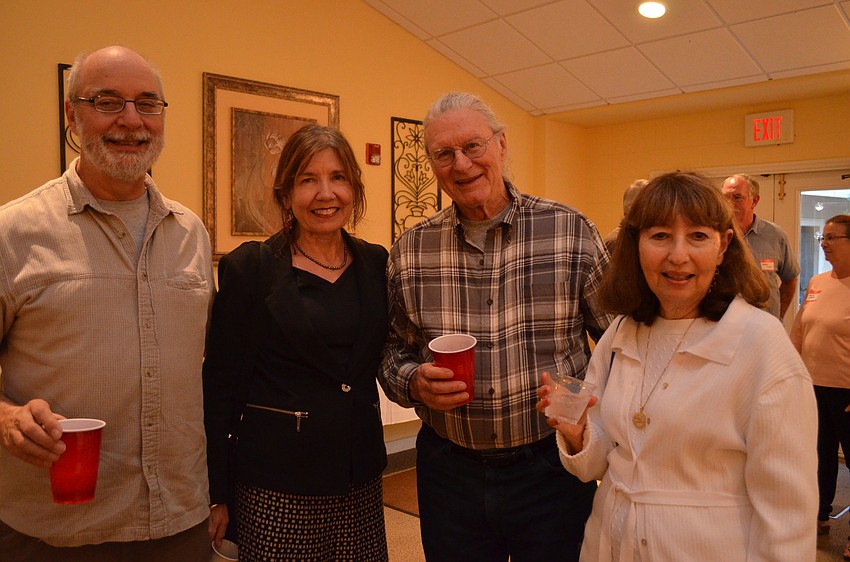 Paul and Donna Hudson with Jerry and Vivian Laschinski