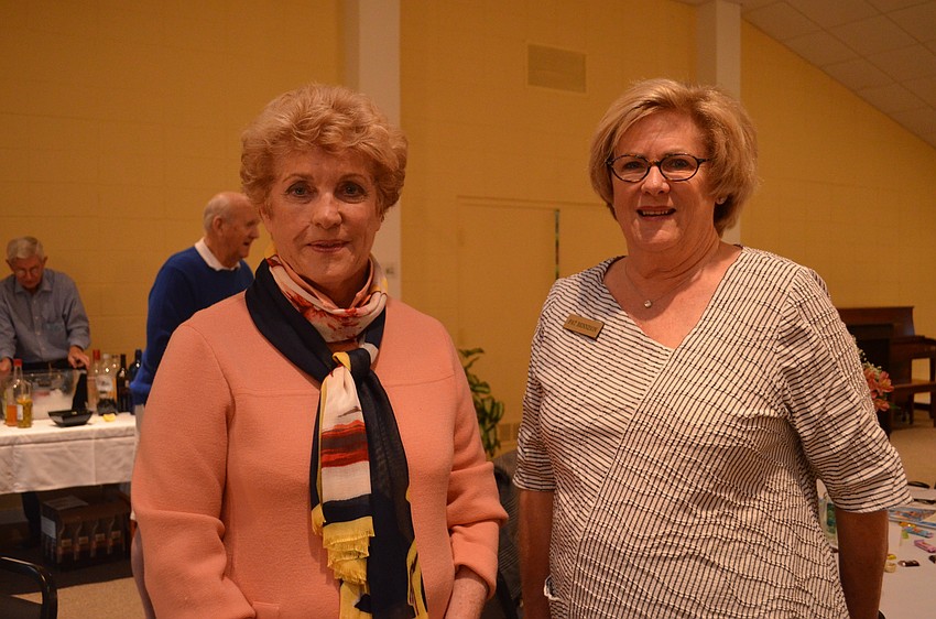 Featured speaker and program coordinator for Phillippi Estate Park Priscilla Brown with Pat Bennison