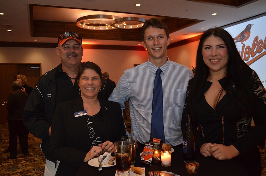 Bo and Tammy Zuknick with Reid McCullough and Trisha Zucknick