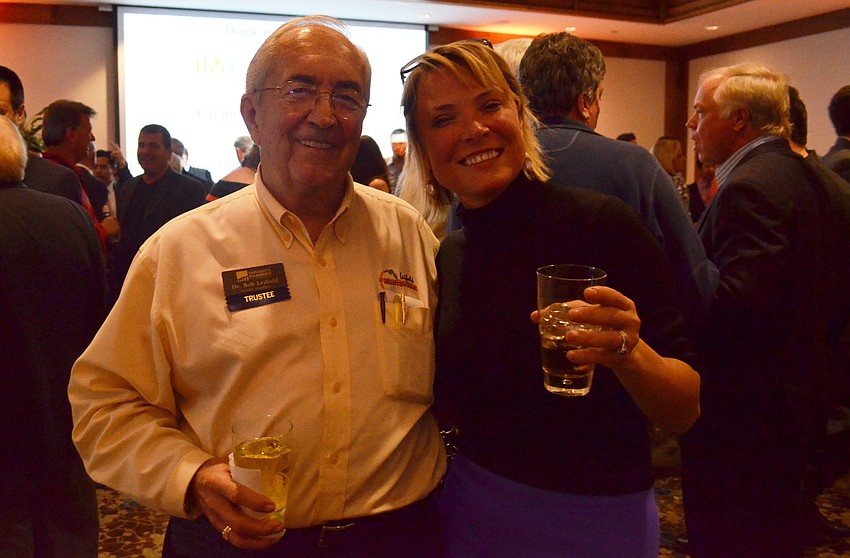 Dr. Bob Leibold and Anya Keogh