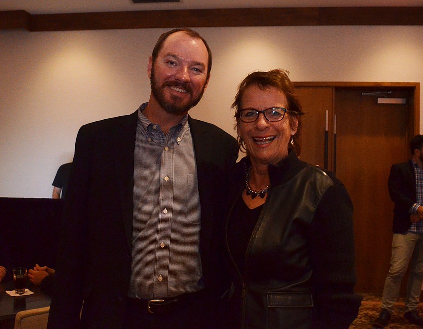 Rhett Wilson and Bernie Gottschalk