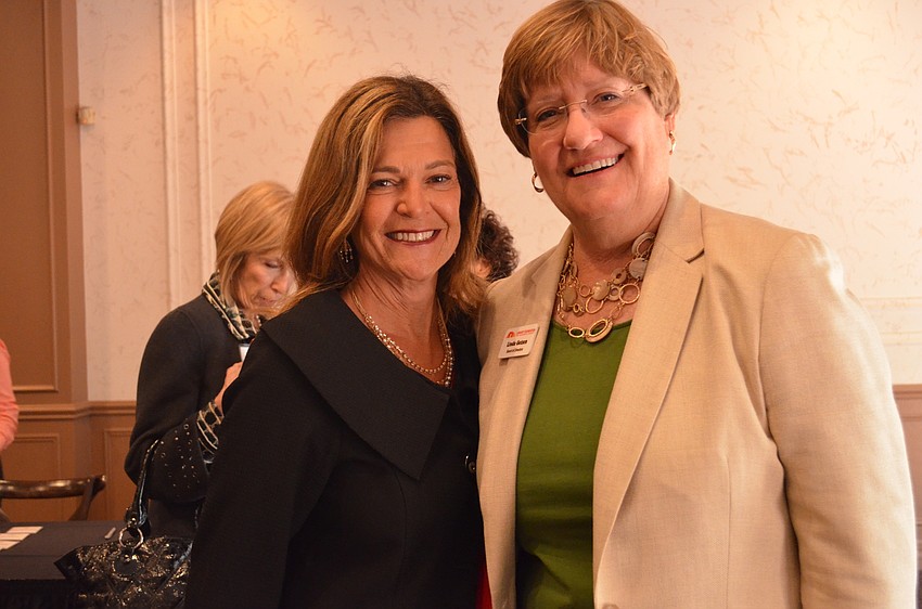 Claudia Cardillo and Linda Getzen