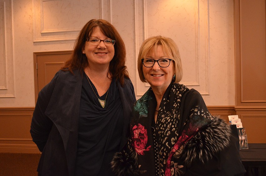 Judy Harvey and Mary Alice Seemeyer