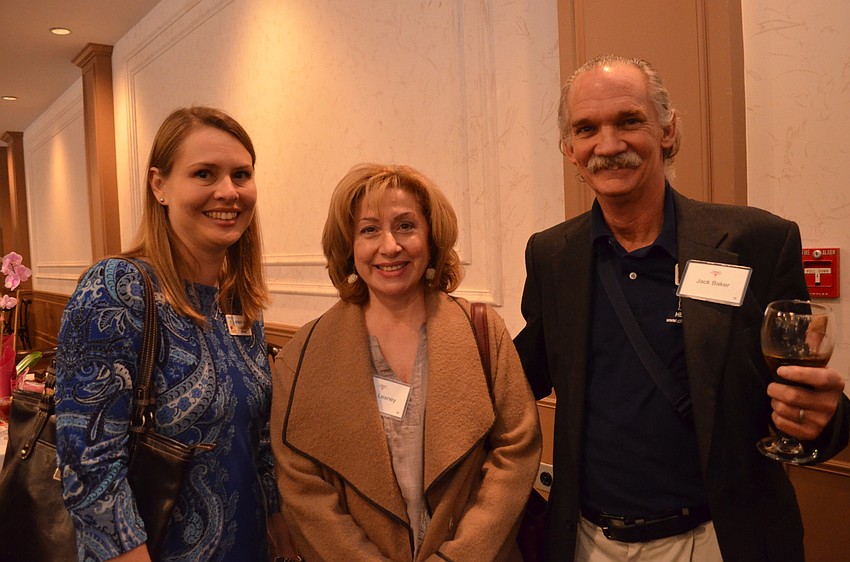 Meredith Mtichell, Cindi Lesney and Jack Baker