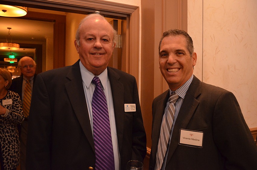 Rodney Linford and Vincente Medina